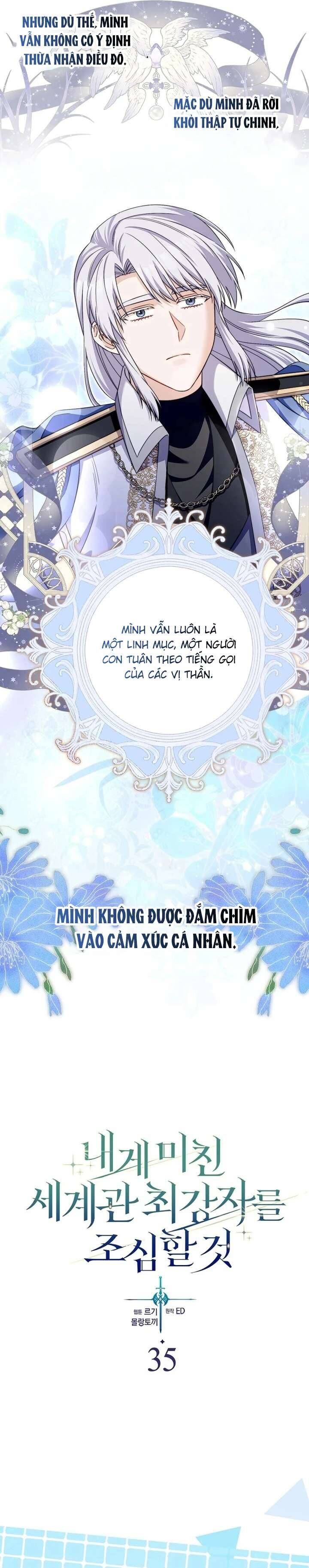 Hãy Cẩn Thận Với Người Đàn Ông Mạnh Nhất Đang Mê Muội Tôi Chương 35 Ảnh 25