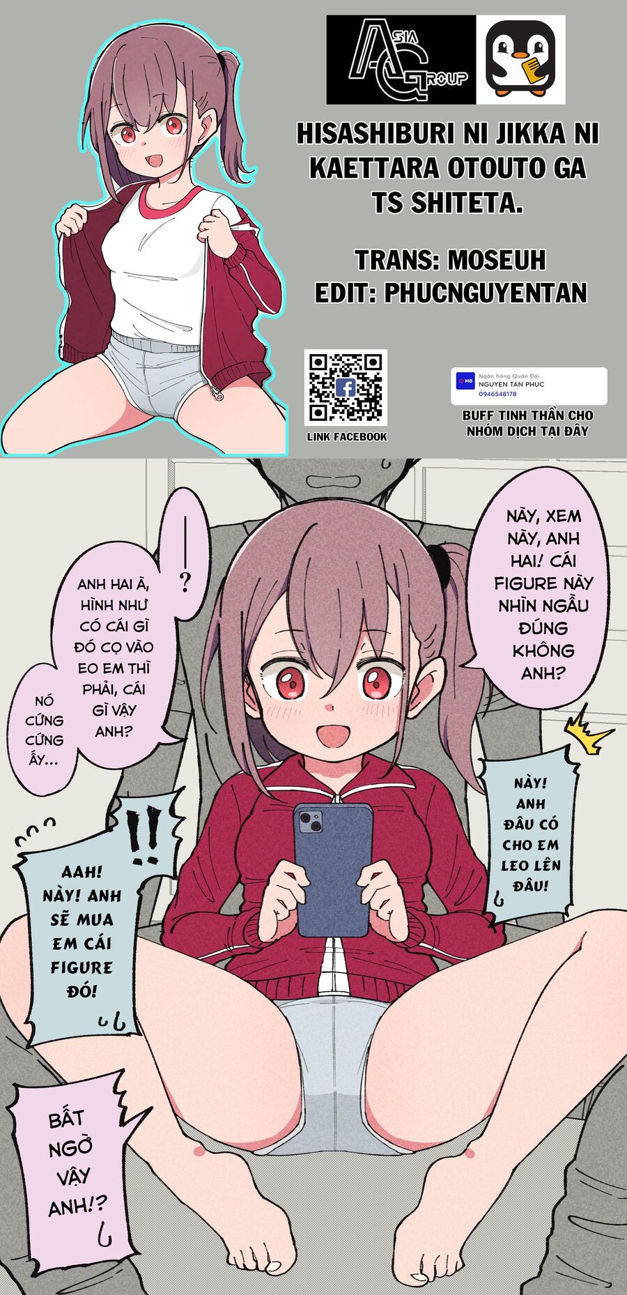 Hisashiburi Ni Jikka Ni Kaettara Otouto Ga Ts Shiteta. Chương 5 Ảnh 2