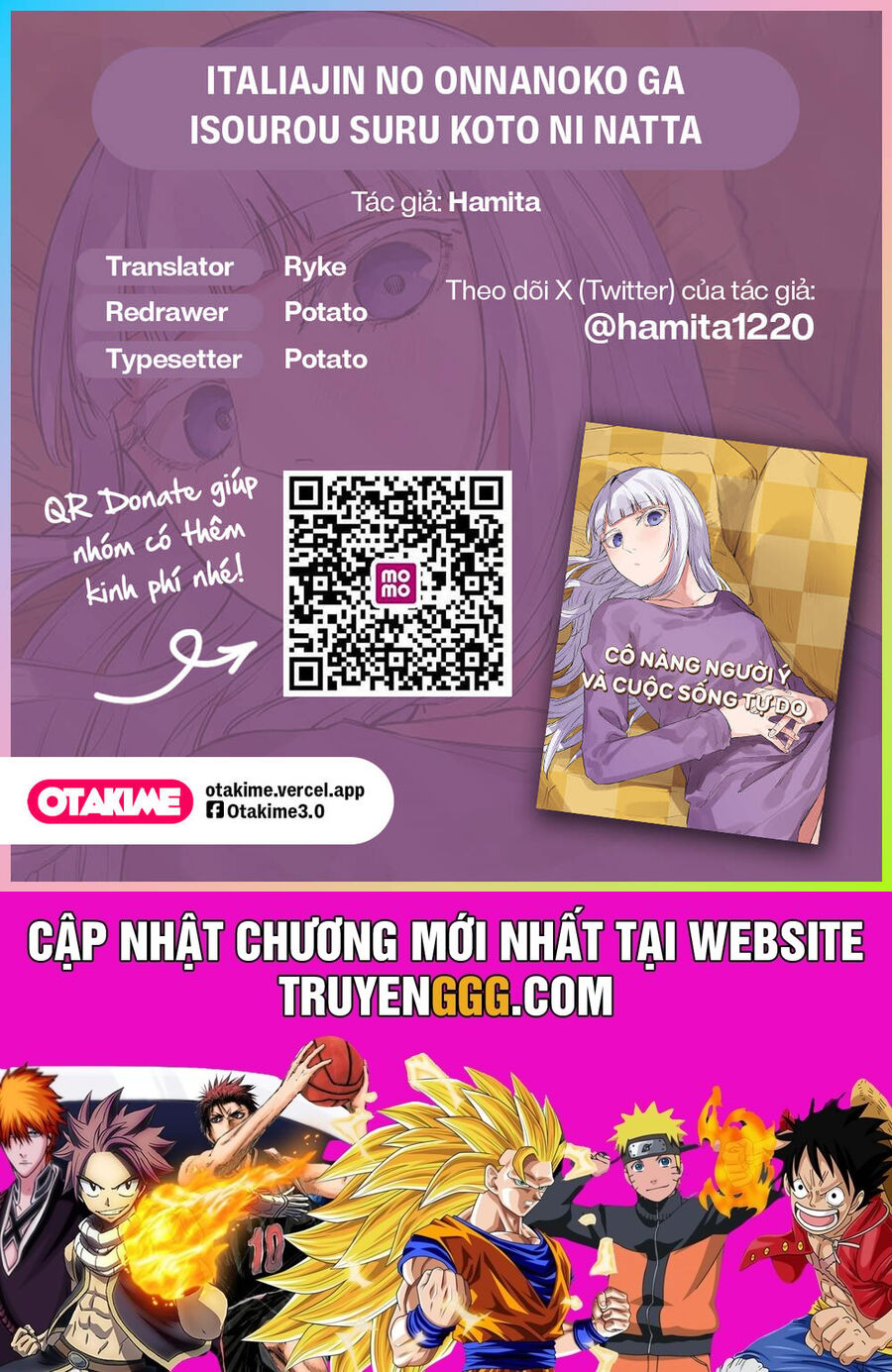 Cô Gái Người Ý Và Cuộc Sống Tự Do Chương 55 Ảnh 8