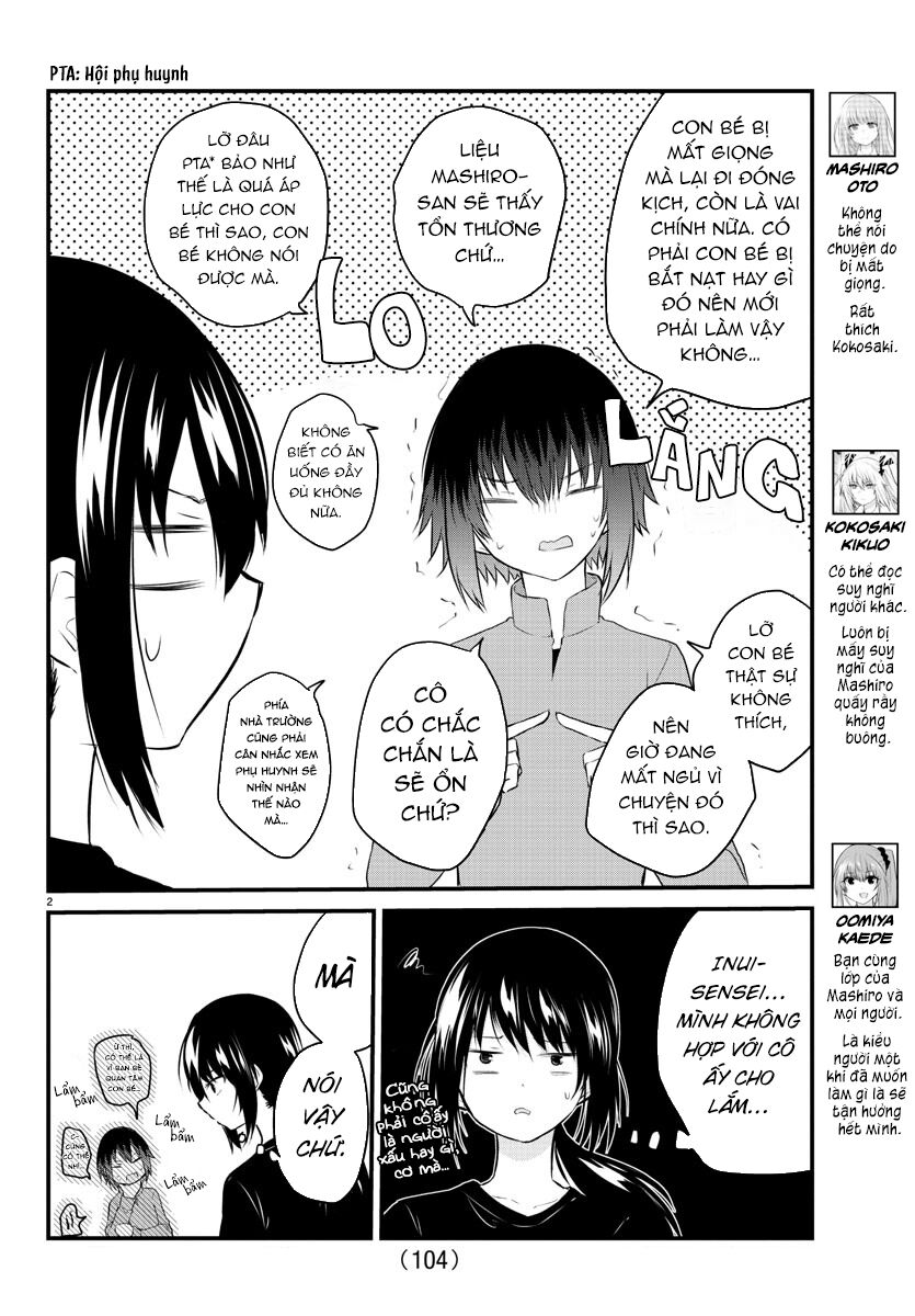 Koe Ga Dasenai Shoujo Wa "Kanojo Ga Yasashisugiru" To Omotte Iru Chương 50 Ảnh 4