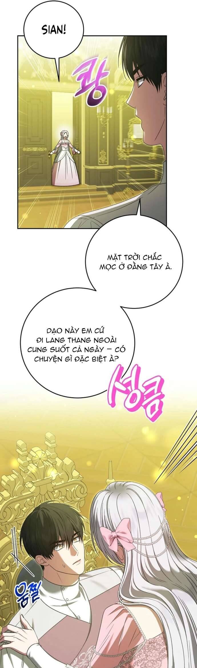 Tôi Trở Thành Người Vợ Đoản Mệnh Của Tên Bạo Chúa Chương 37 Ảnh 4