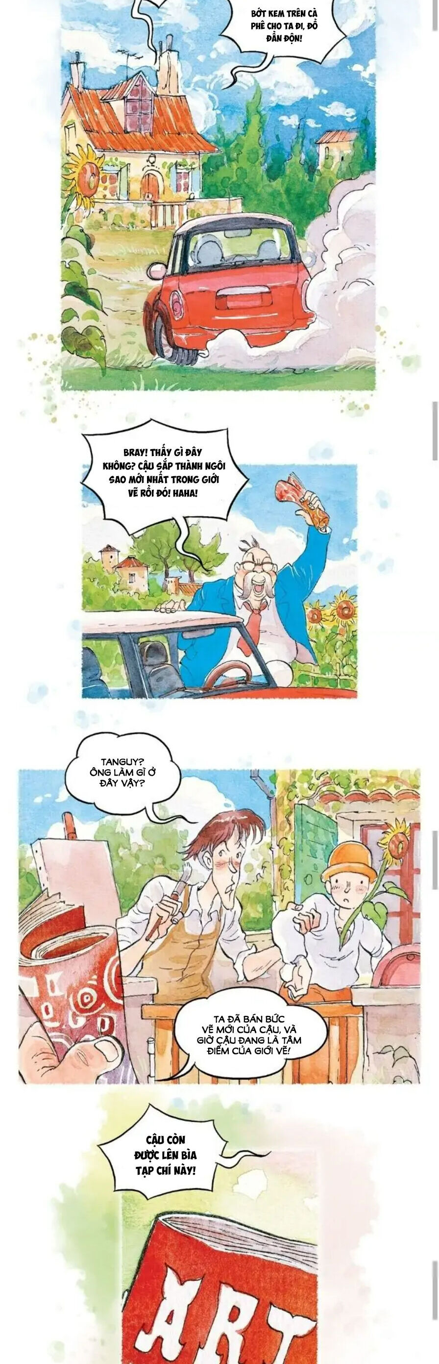 Cậu Bé Hướng Dương Chương 4 Ảnh 9