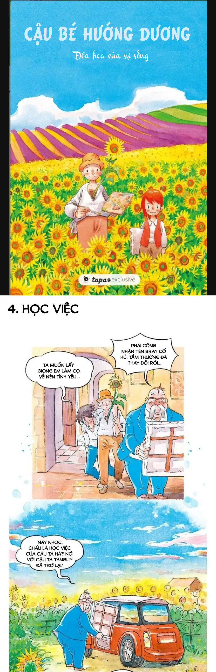 Cậu Bé Hướng Dương Chương 4 Ảnh 2