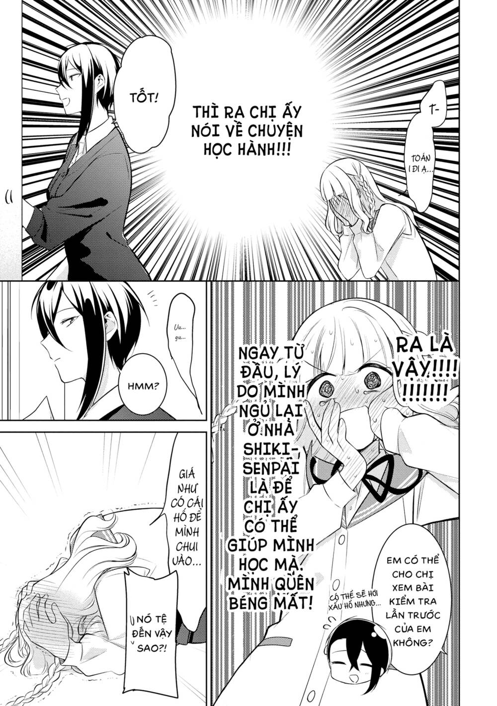 Ikemen Sugidesu Shiki-Senpai! Chương 8 Ảnh 10