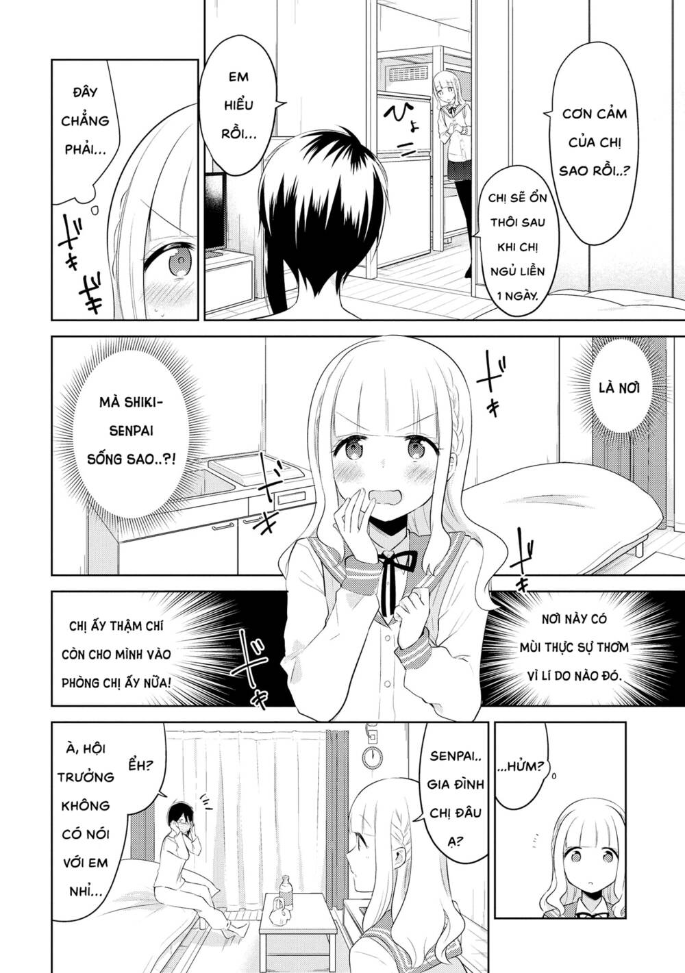 Ikemen Sugidesu Shiki-Senpai! Chương 4 Ảnh 8