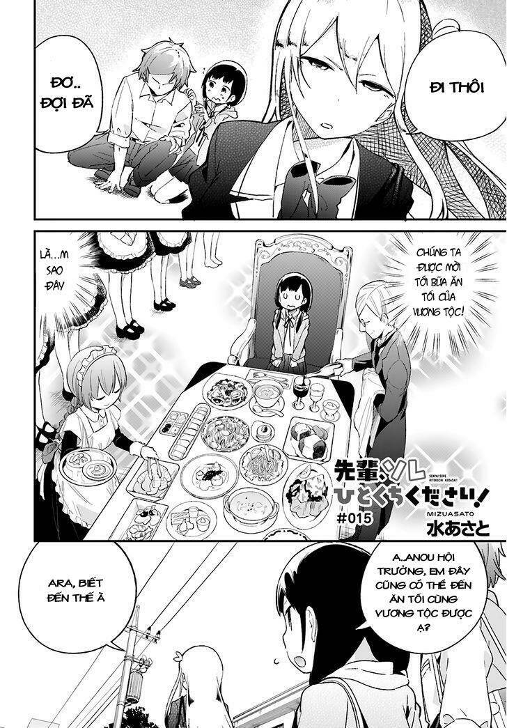 Senpai, Sore Hitokuchi Kudasai! Chương 15 Ảnh 5