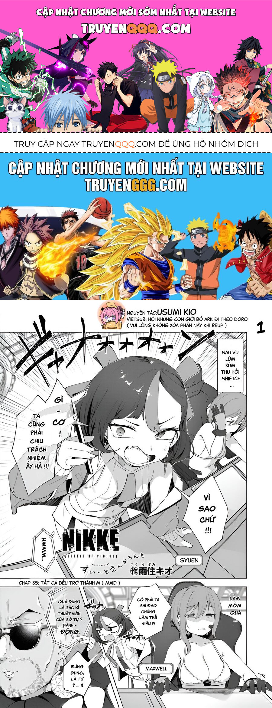 Goddess Of Victory: Nikke Official Four-Panel Comics Chương 35 Ảnh 2