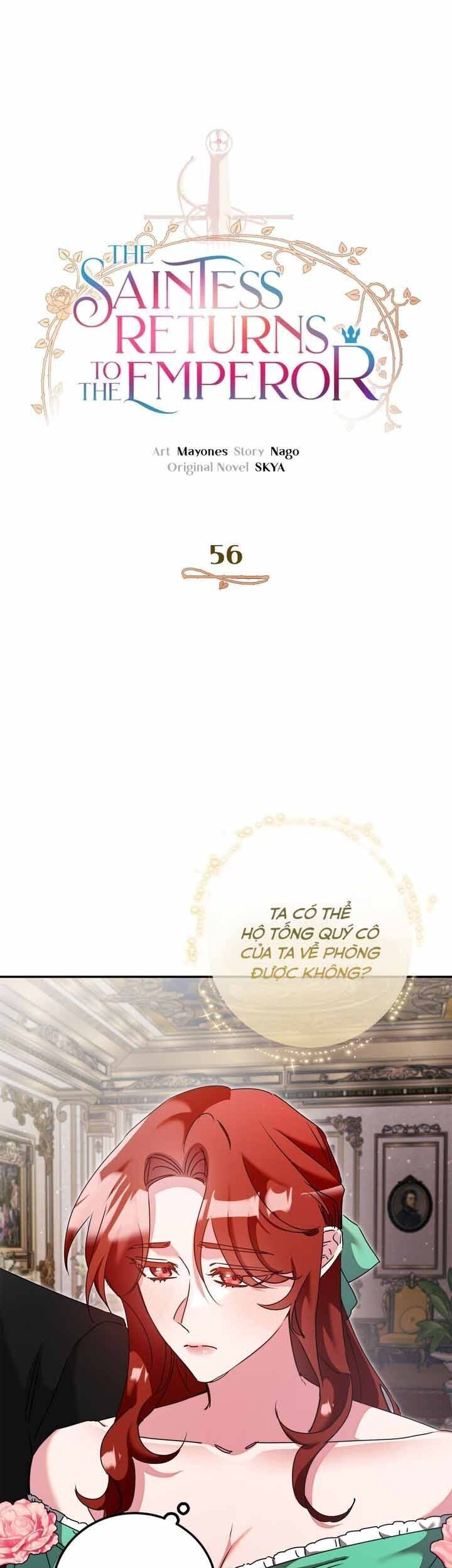 The Saintess Returns To The Emperor Chương 56 Ảnh 3