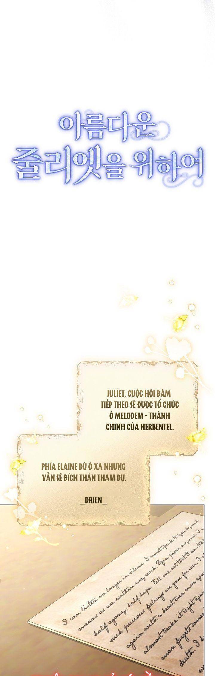 Dành Cho Nàng Juliet Xinh Đẹp Chương 37 Ảnh 27
