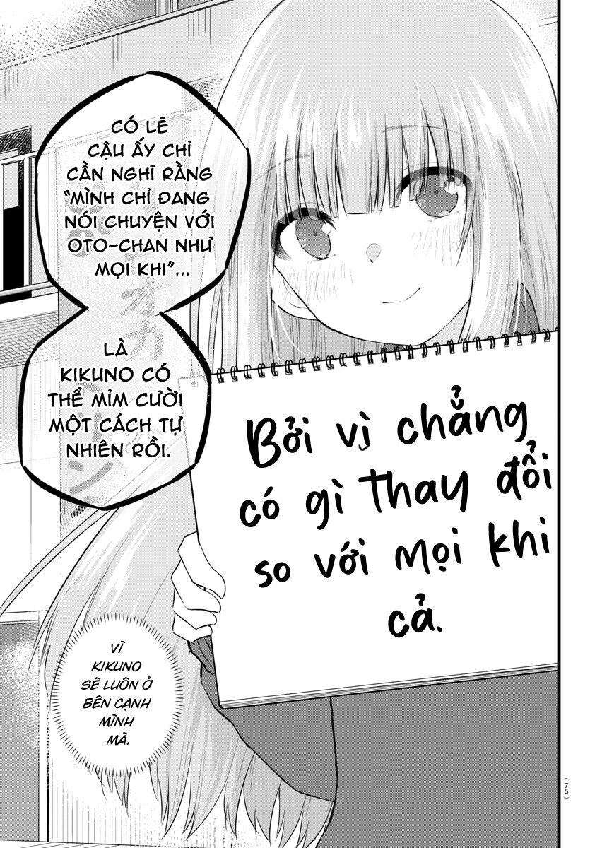 Koe Ga Dasenai Shoujo Wa "Kanojo Ga Yasashisugiru" To Omotte Iru Chương 52 Ảnh 7