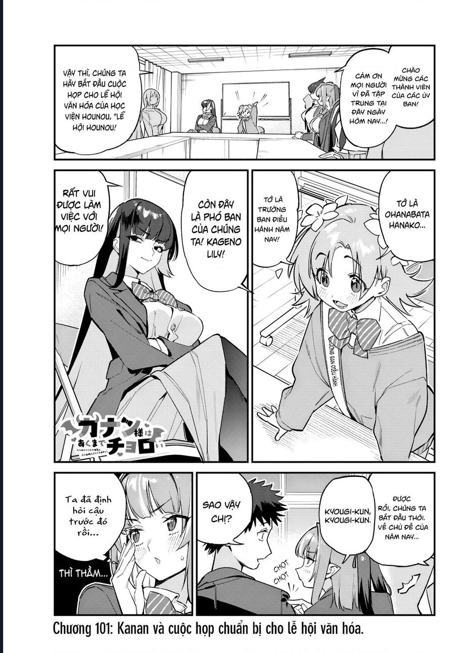 Kanan-Sama Wa Akumade Choroi Chương 101 Ảnh 3