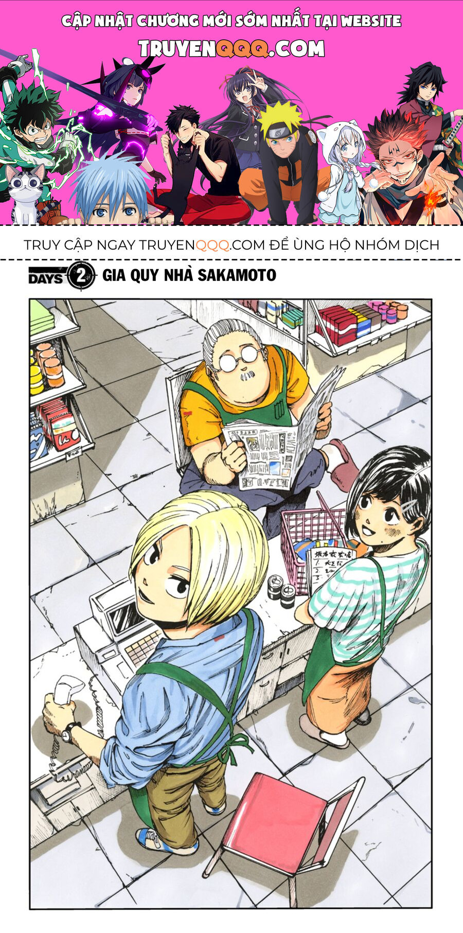 Sakamoto Days (Bản Màu) Chương 2 Ảnh 2