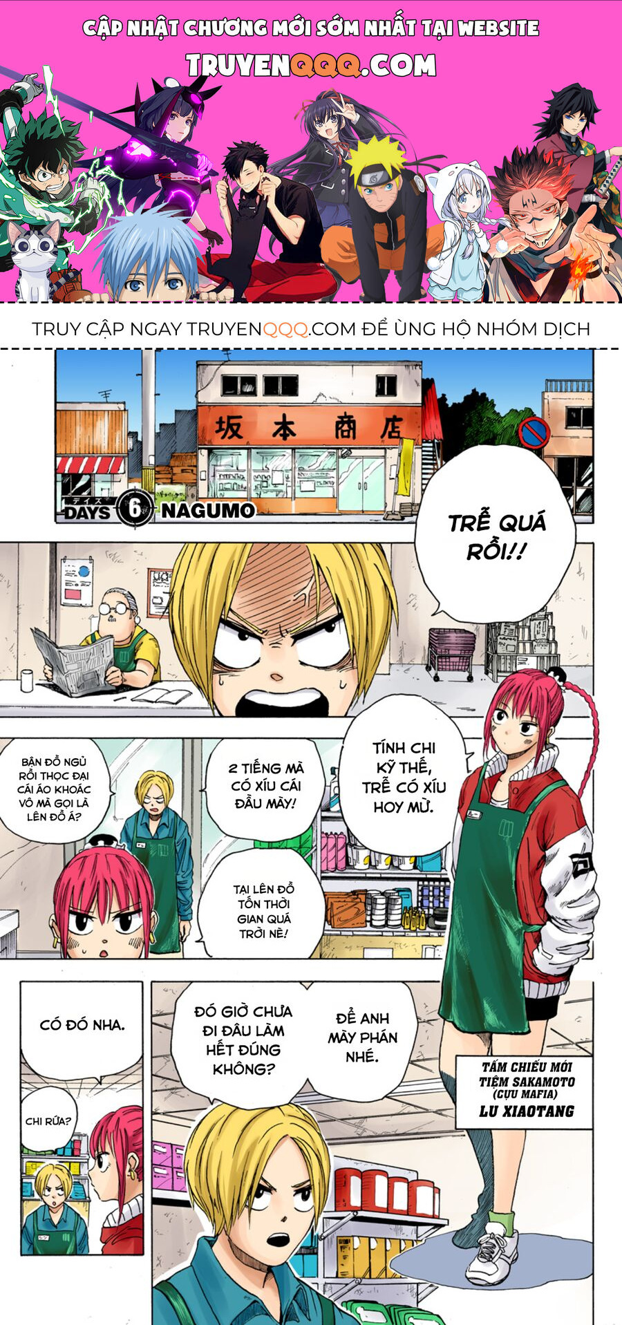 Sakamoto Days (Bản Màu) Chương 6 Ảnh 2