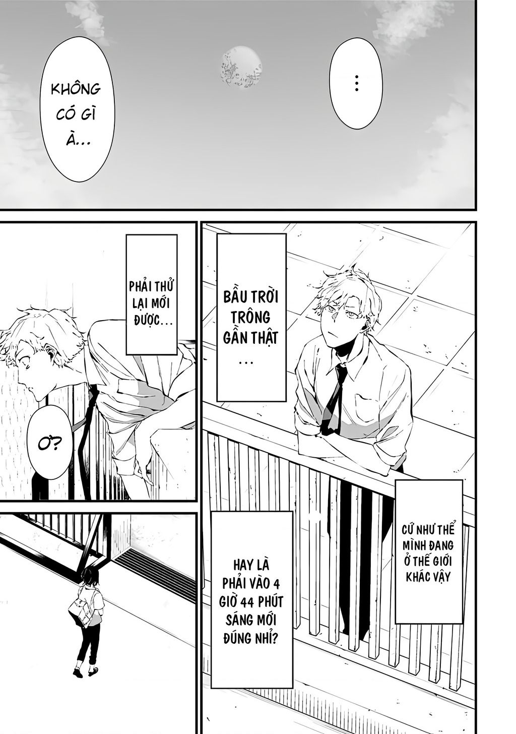 Xanh Thẳm Màu Lạnh Lùng, Đỏ Thẫm Sắc Quỷ Quyệt Chương 4 Ảnh 4