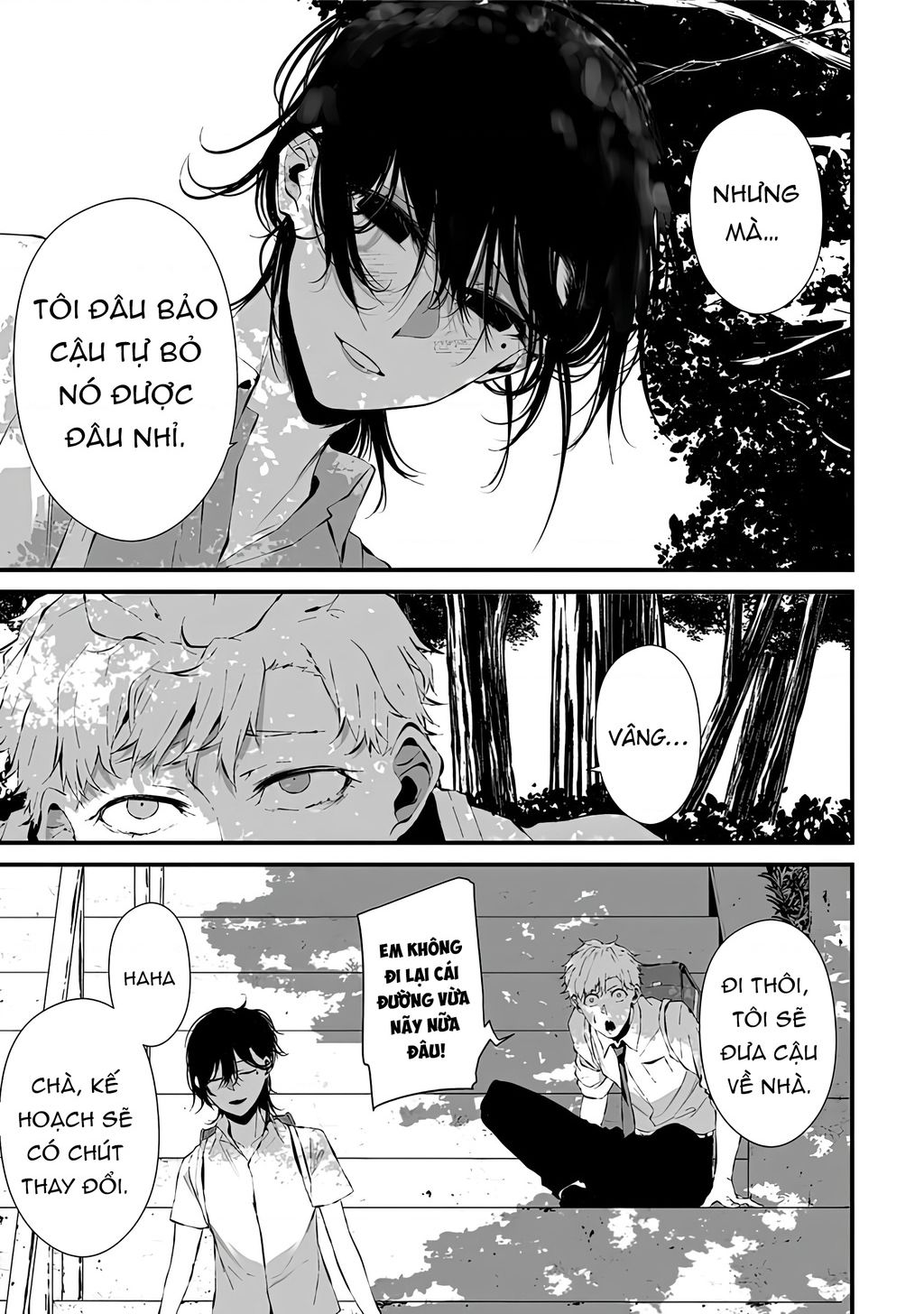 Xanh Thẳm Màu Lạnh Lùng, Đỏ Thẫm Sắc Quỷ Quyệt Chương 4 Ảnh 21