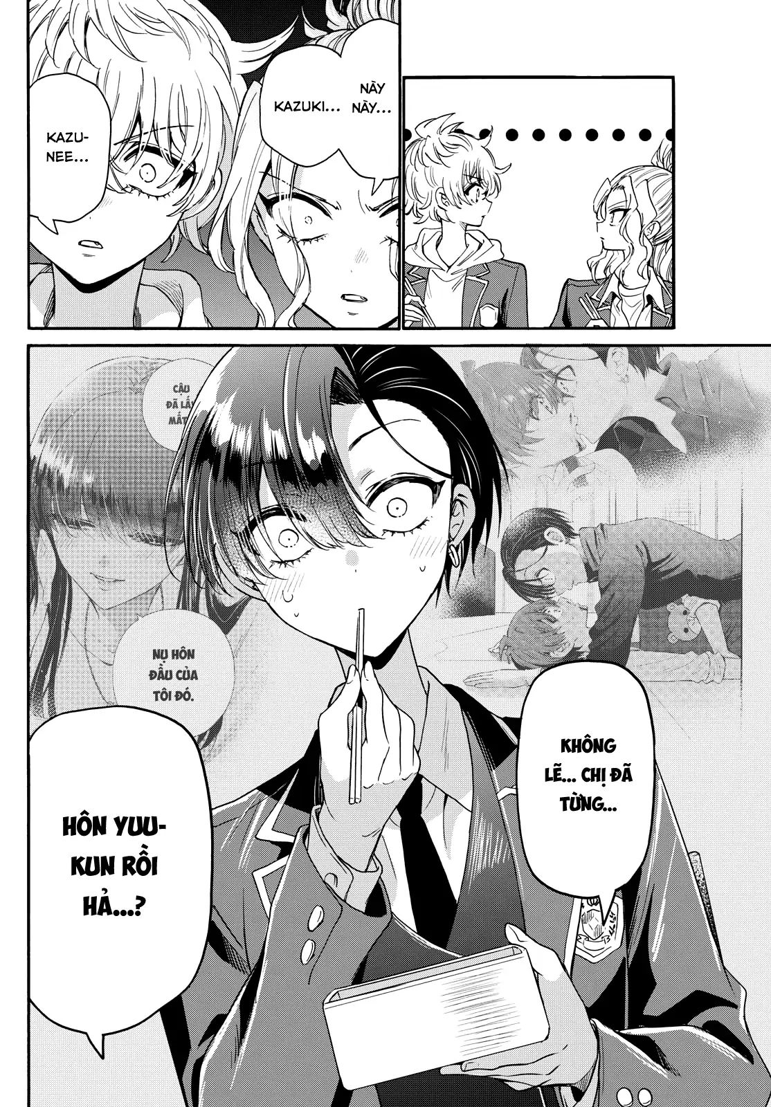 Ba Chị Em Nhà Mikadono Dễ Đối Phó Thật Đấy Chương 161 Ảnh 18