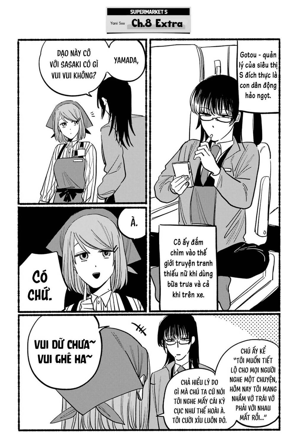 Suupaa No Ura Yani Suu Hanashi Chương 32 Ảnh 13