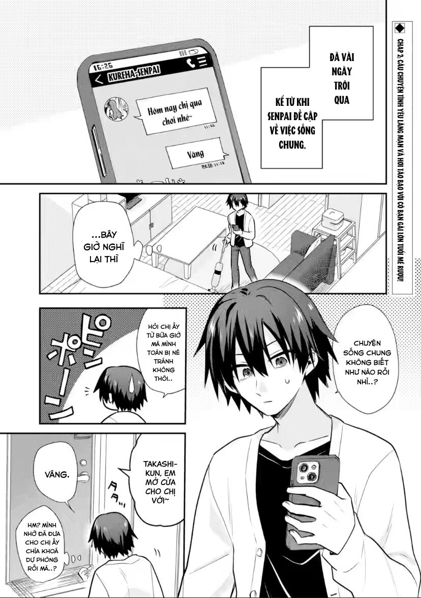 Osake To Senpai Kanojo To No Amaama Doukyo Lovecome Wa Nijuusai Ni Natte Kara Chương 2 Ảnh 3