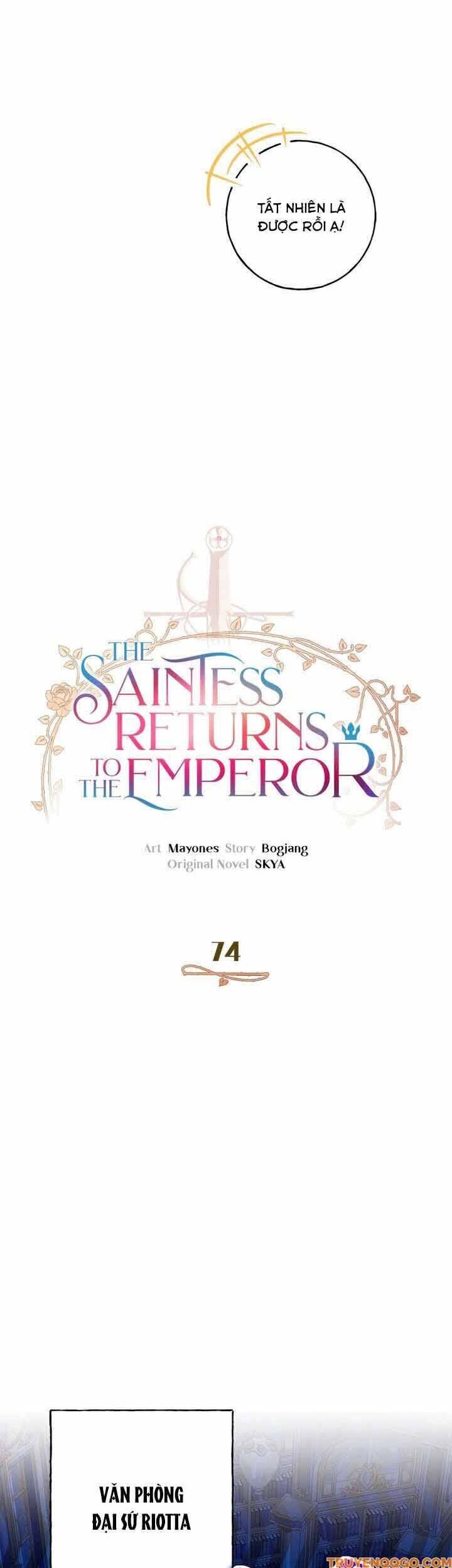 The Saintess Returns To The Emperor Chương 74 Ảnh 12