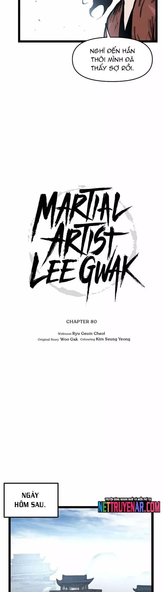 Võ Sĩ Lee Gwak Chương 80 Ảnh 15