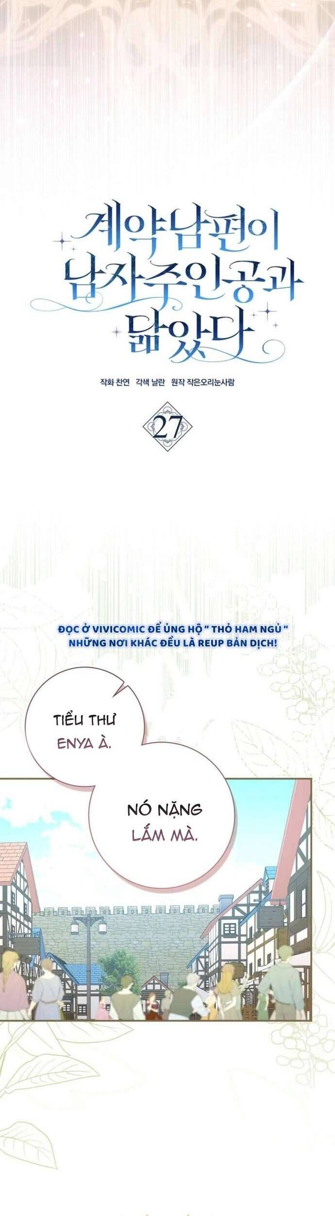 Chồng Của Tôi Giống Nam Chính Quá Đi Chương 27 Ảnh 20