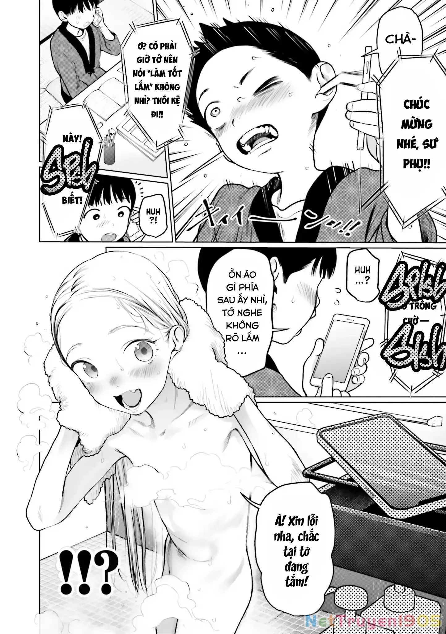 Bé Sơ Trung Sasha Và Thằng Bạn Otaku Cùng Lớp Chương 29 Ảnh 7
