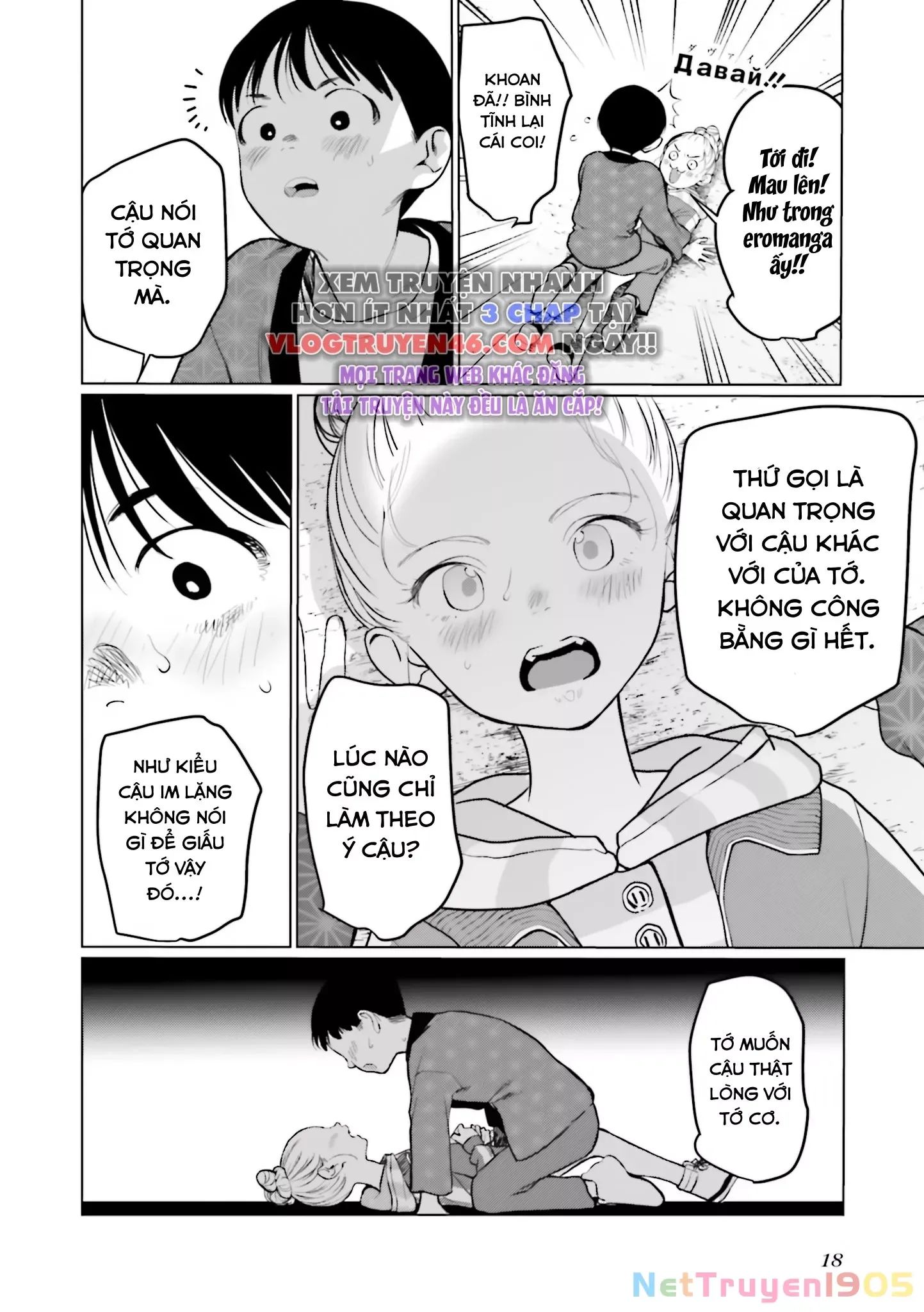 Bé Sơ Trung Sasha Và Thằng Bạn Otaku Cùng Lớp Chương 31 Ảnh 18