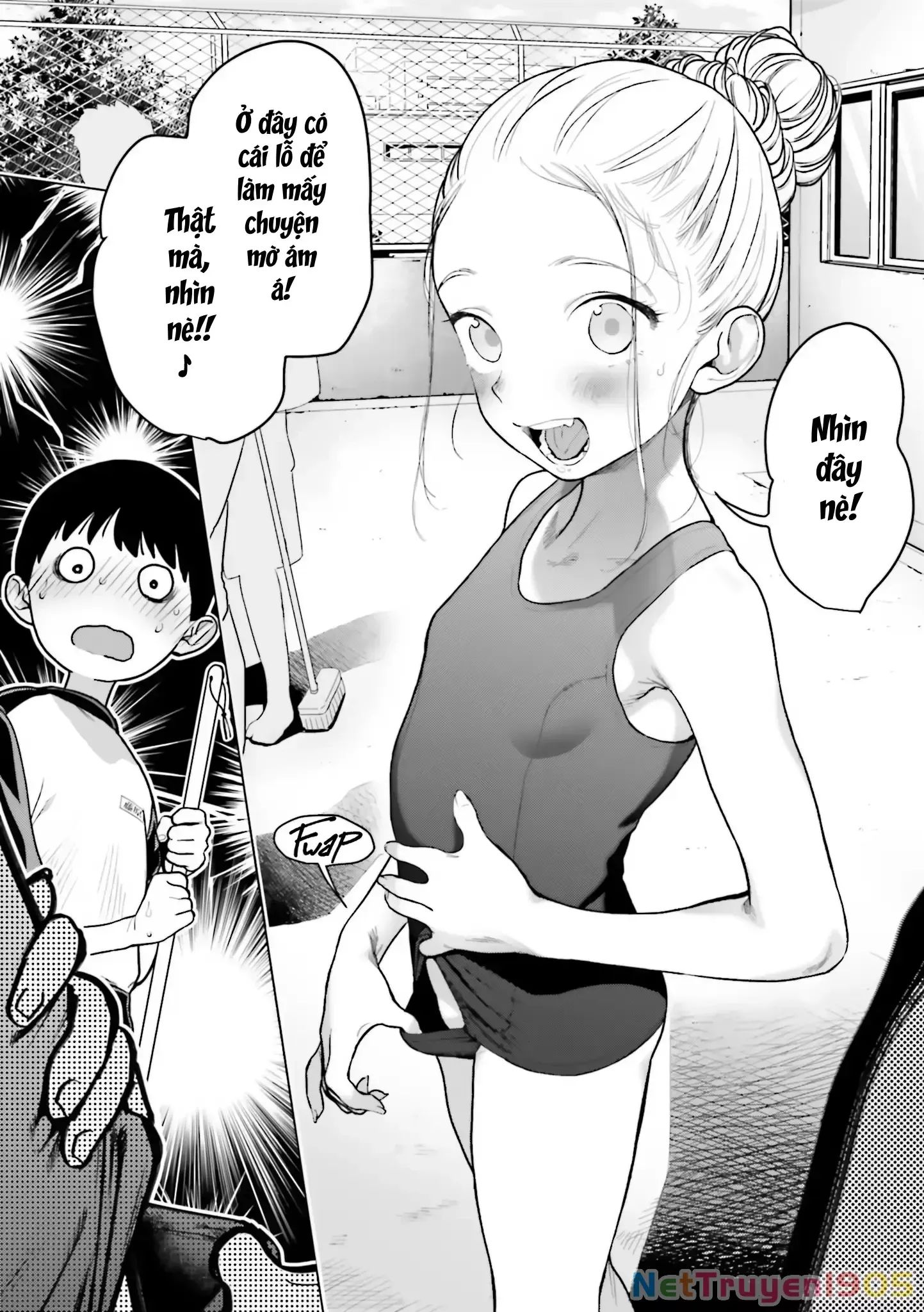 Bé Sơ Trung Sasha Và Thằng Bạn Otaku Cùng Lớp Chương 28 Ảnh 9