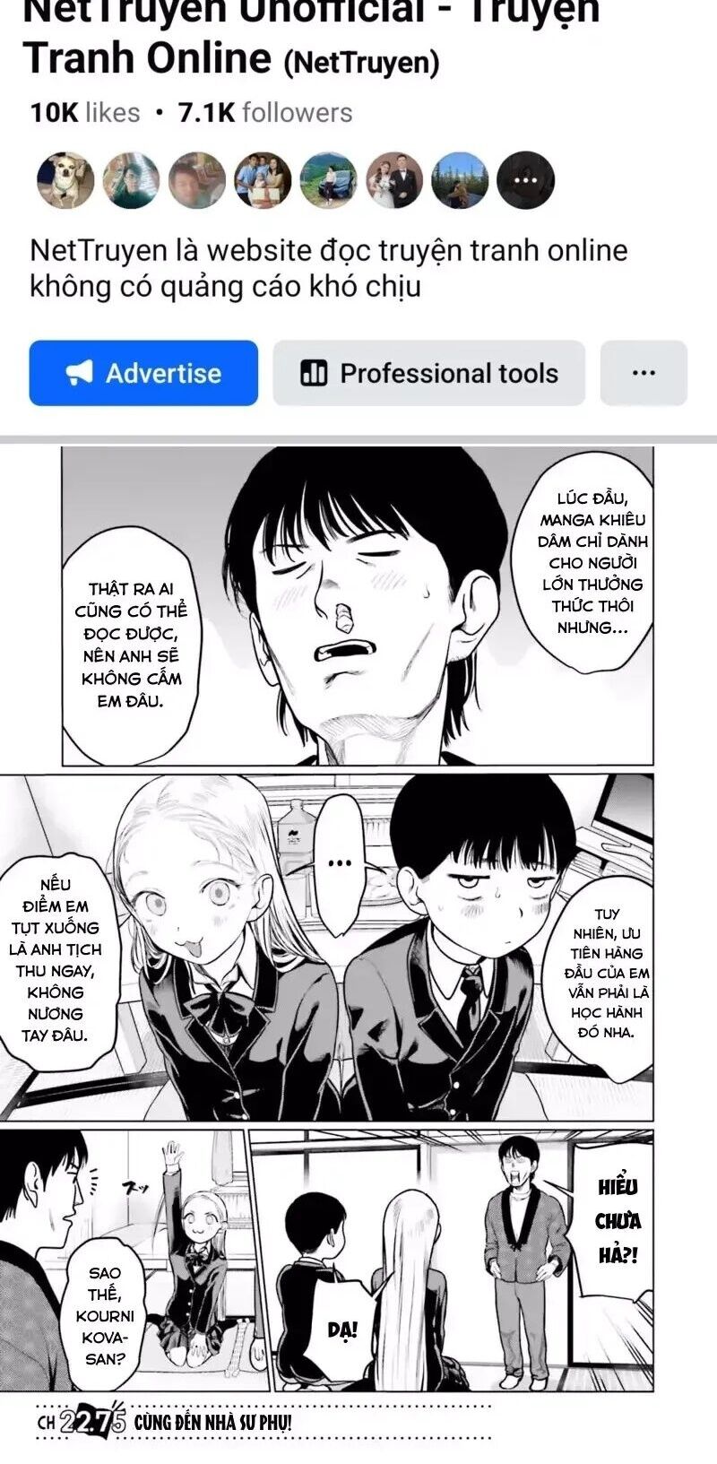 Bé Sơ Trung Sasha Và Thằng Bạn Otaku Cùng Lớp Chương 22.8 Ảnh 3