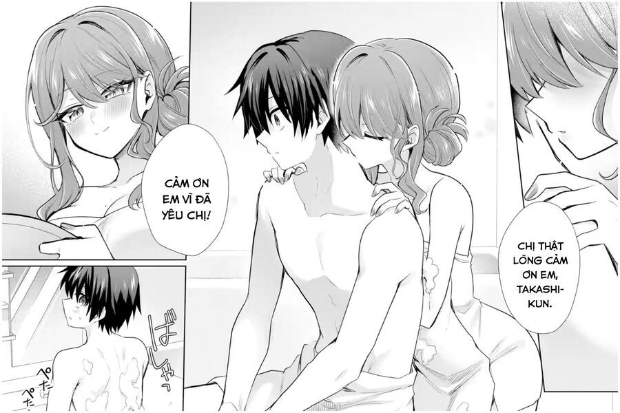 Osake To Senpai Kanojo To No Amaama Doukyo Lovecome Wa Nijuusai Ni Natte Kara Chương 4.5 Ảnh 15
