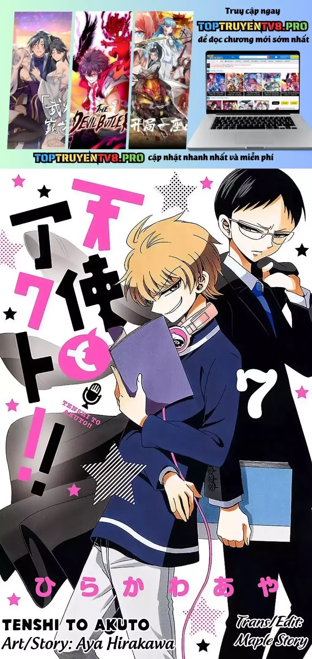 Tenshi To Akuto!! Chương 66 Ảnh 3