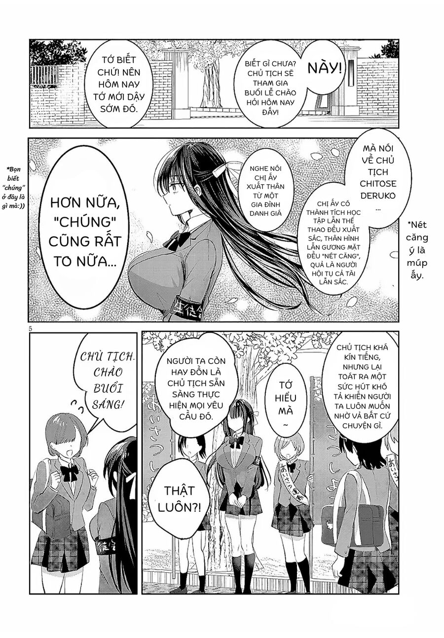 Kotowarenai Kaichou Wa Tomoe-Kun Ni Dake Shite Agetai Chương 1 Ảnh 6