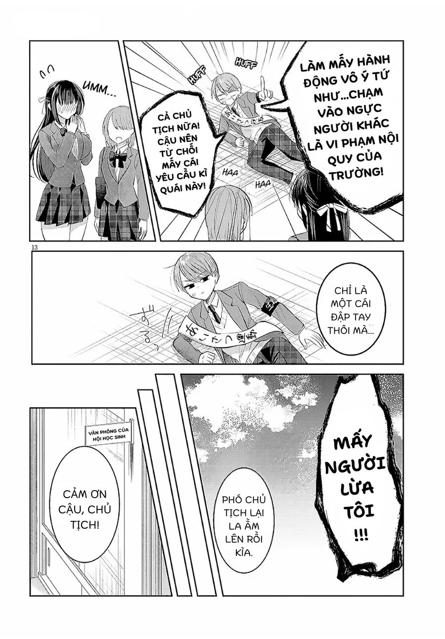 Kotowarenai Kaichou Wa Tomoe-Kun Ni Dake Shite Agetai Chương 1 Ảnh 14