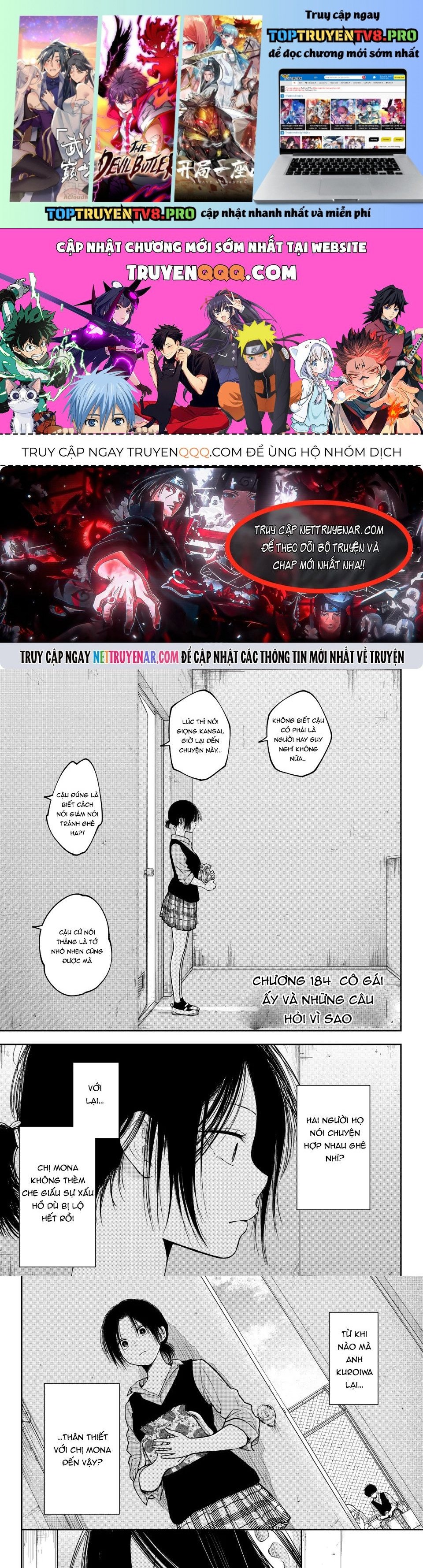 Kuroiwa Medaka Ni Watashi No Kawaii Ga Tsuujinai Chương 184 Ảnh 2