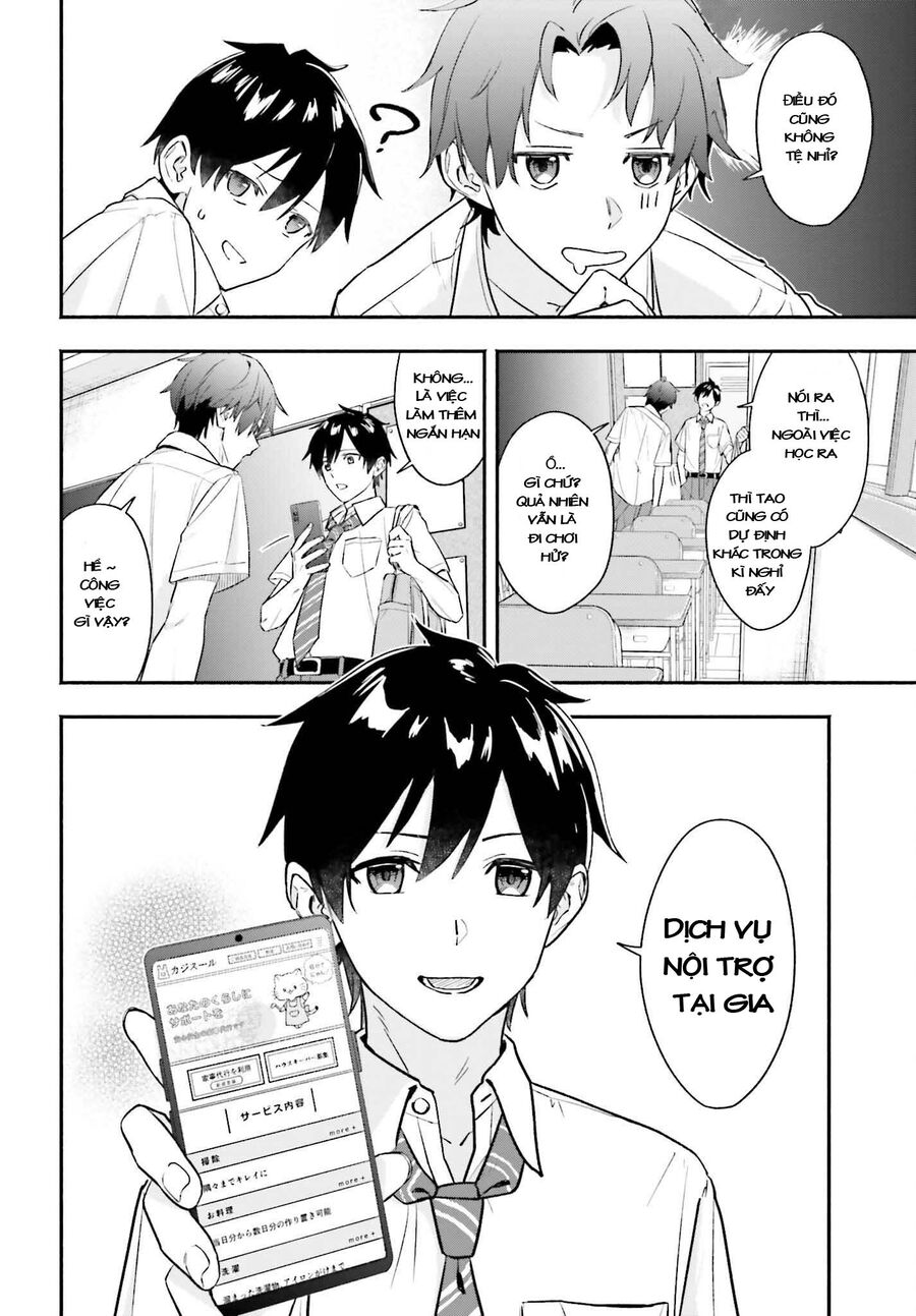 Khi Bắt Đầu Làm Công Việc Nội Trợ Bán Thời Gian, Tôi Được Gia Đình Idol Của Trường Để Ý Lúc Nào Không Hay Chương 1 Ảnh 9