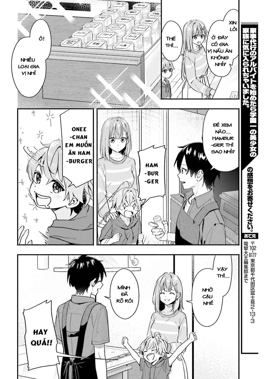 Khi Bắt Đầu Làm Công Việc Nội Trợ Bán Thời Gian, Tôi Được Gia Đình Idol Của Trường Để Ý Lúc Nào Không Hay Chương 2 Ảnh 17