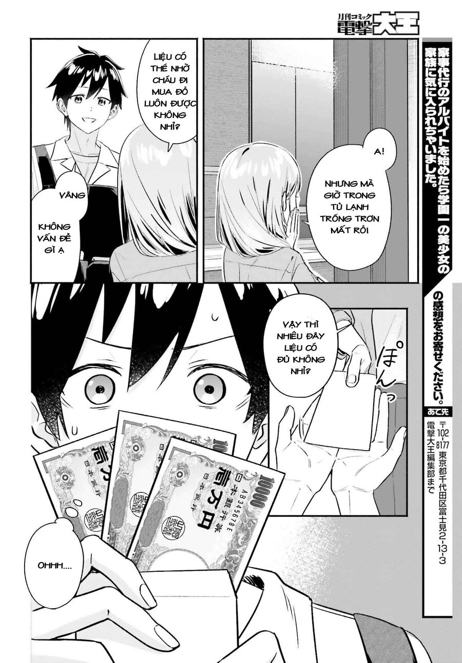 Khi Bắt Đầu Làm Công Việc Nội Trợ Bán Thời Gian, Tôi Được Gia Đình Idol Của Trường Để Ý Lúc Nào Không Hay Chương 4 Ảnh 19