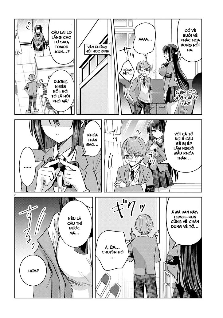 Kotowarenai Kaichou Wa Tomoe-Kun Ni Dake Shite Agetai Chương 3 Ảnh 7