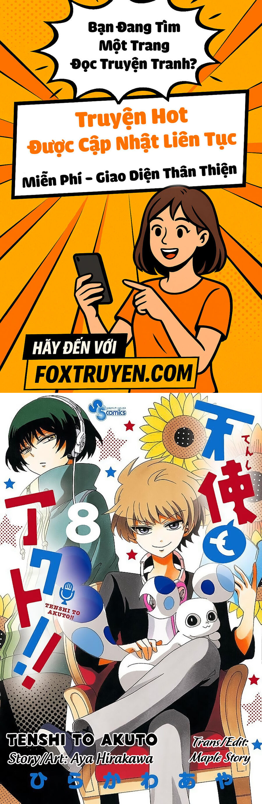 Tenshi To Akuto!! Chương 71 Ảnh 2
