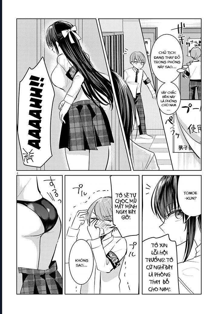 Kotowarenai Kaichou Wa Tomoe-Kun Ni Dake Shite Agetai Chương 6 Ảnh 6