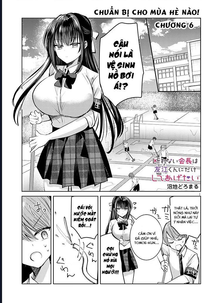 Kotowarenai Kaichou Wa Tomoe-Kun Ni Dake Shite Agetai Chương 6 Ảnh 3